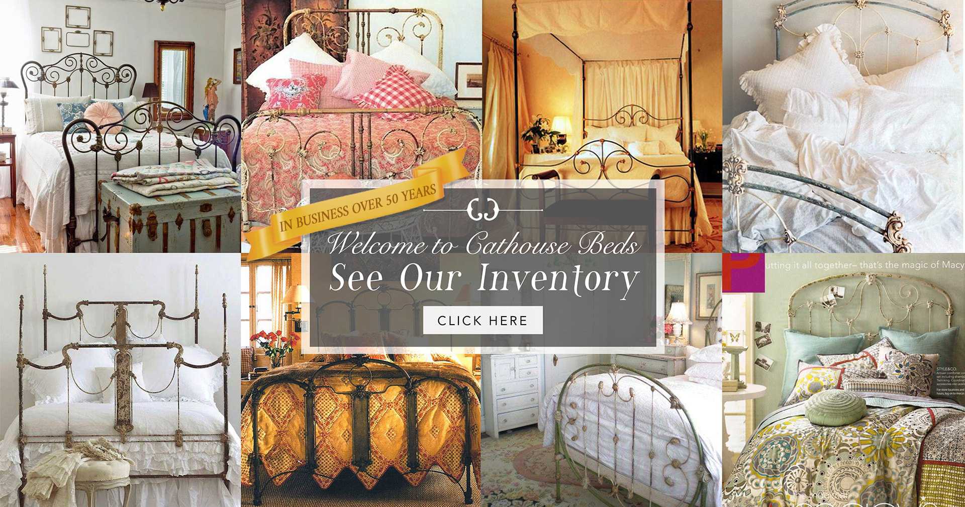 Antique Iron Beds